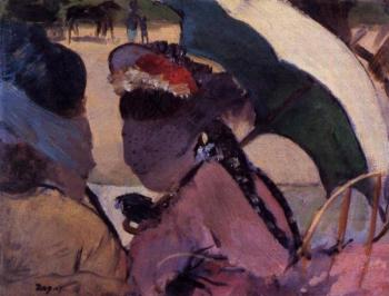 Edgar Degas : At the Races II